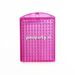 pixelhobby-medaillon-transparant-roze