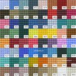 Pixelhobby matjes kleuren 459 – 561