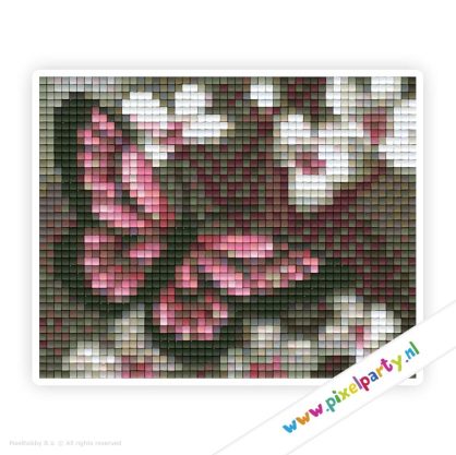 1b_079_pixelhobby_patroon_dier_vlinder_roze
