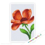 2a_034_pixelhobby_patroon_bloemen_rood