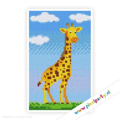 2a_043_pixelhobby_patroon_dier_giraffe