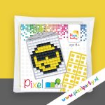 sleutelhanger-pixelhobby-smiley